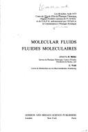 Cover of: Molecular fluids =: Fluides moleculaires : Cours de l'Ecole d'Eté de Physique Théorique, Les Houches, Août 1973