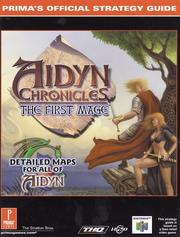 Cover of: Aidyn Chronicles: the first mage : Prima's official strategy guide