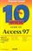 Cover of: 10 Minute Guide to Office Pro 97 for Windows 95