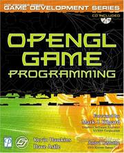 Cover of: OpenGL Game Programming w/CD (Prima Tech's Game Development) by Kevin Hawkins, Dave Astle