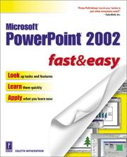 Cover of: Microsoft PowerPoint 2002 Fast & Easy