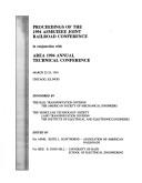 Cover of: Proceedings of the 1994 Asme IEEE Joint Railroad Conference | American Society of Mechanical Engineers