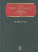 Cover of: Wg&L Tax Journal Digest, 2003 (W G and L Tax Journal Digest)