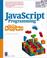 Cover of: JavaScript Programming for the Absolute Beginner (For the Absolute Beginner (Series).)
