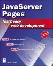 Cover of: JavaServer Pages Fast & Easy Web Development w/CD (Fast & Easy Web Development)
