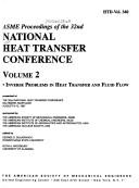 Cover of: Proceedings of the 32nd National Heat Transfer Conference (HTD)