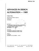 Cover of: Advances in Design Automation, 1989 by B. Ravani