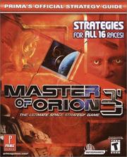 Cover of: Master of Orion 3: The Ultimate Space Strategy Game: Prima's Official Strategy Guide