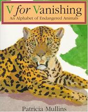 Cover of: V for Vanishing by Patricia Mullins, Patricia Mullins
