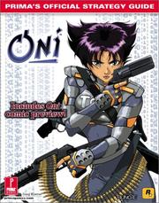 Cover of: Oni ( UK) | Greg Kramer