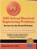 Cover of: 350 Solved Electrical Engineering Problems | Edward Karalis