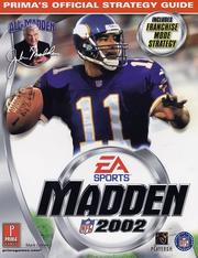 Cover of: Madden NFL 2002: Prima's Official Strategy Guide