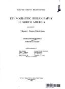 Ethnographic bibliography of North America by George Peter Murdock