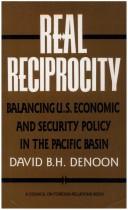 Cover of: Real Reciprocity by David B. H. Denoon
