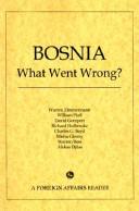 Cover of: Bosnia by Council on Foreign Affairs