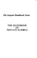 Handbook of Private Schools by Porter Sargent