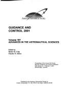 Front cover of Guidance and Control 2001 (Advances in the Astronautical Sciences) by Unknown