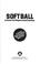 Cover of: Softball