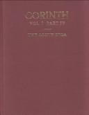 Cover of: Corinth: The South Stoa and Its Roman Successors (Corinth)