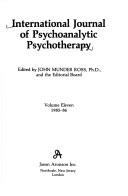 Cover of: International Journal of Psychoanalytic Psychotherapy, 1985-86 by Robert Langs