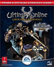 Cover of: Ultima Online: Lord Blackthorn's Revenge (Prima's Official Strategy Guide)