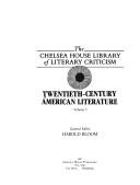 Cover of: Twentieth Century American Literature: M Through P (Chelsea House Library of Literary Criticism)