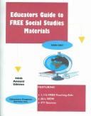 Cover of: Educators Guide to Free Social Studies Materials 2006-2007 (Educators Guide to Free Social Studies Materials)