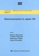 Cover of: Electroceramics in Japan VIII (Key Engineering Materials)