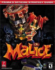 Cover of: Malice by Dan Egger