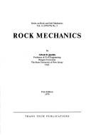 Cover of: Rock Mechanics by Alfreds R. Jumikis, Alfreds R. Jumikis