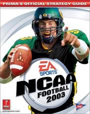 Cover of: NCAA Football 2003