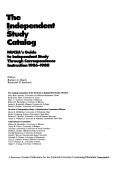 Independent Study Catalog 86-8 by Barbara C. Ready