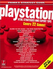 Cover of: PlayStation: Vital Strategies and Expert Tips (Prima's Official Strategy Guide)