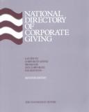 Cover of: National Directory of Corporate Giving (National Directory of Corporate Giving, 7th ed) by David L. Clark