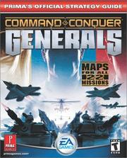 Cover of: Command and Conquer Generals by Steve Honeywell