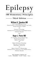 Cover of: Epilepsy: 100 Elementary Principles