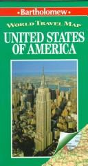 Cover of: Bartholomew United States of America (Bartholomew World Travel Series Maps)