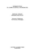 Cover of: Introduction to Computational Mathematics by Michael Beilby, Graham McCauley