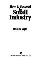 Cover of: How to Succeed in Small Industry