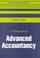 Cover of: Advanced Accountancy