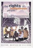 Cover of: Rights of Indigenous People by Bertus De Villiers