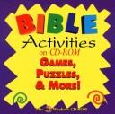 Cover of: Bible Activities (Bible Fun)