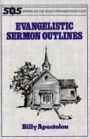 Cover of: Evangelistic Sermon Outlines (Sermon Outlines (Baker Book))