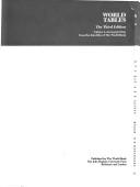 Cover of: World Tables 1984 Vol 1 (World Bank)