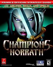Cover of: Champions of Norrath: Prima's official strategy guide