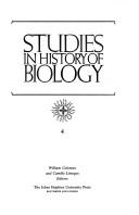 Cover of: Studies in the History of Biology by William Coleman