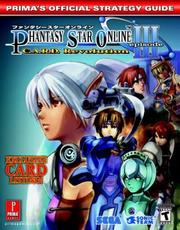 Cover of: Phantasy Star Online episode III: C.A.R.D. revolution : Prima's official strategy guide