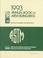 Cover of: 1993 Annual Book of Astm Standards: Section 10 : Electrical Insulation and Electronics : Volume 10.03 