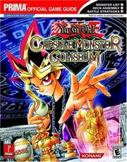 Cover of: Shonen Jump's Yu-gi-oh! capsule monster coliseum: Prima official game guide