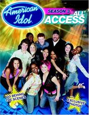 Cover of: American Idol Season 3: All Access (Prima's Official Fan Book)